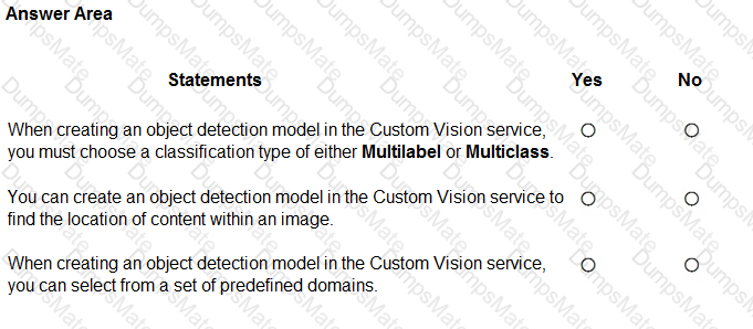 AI-900 Question 11