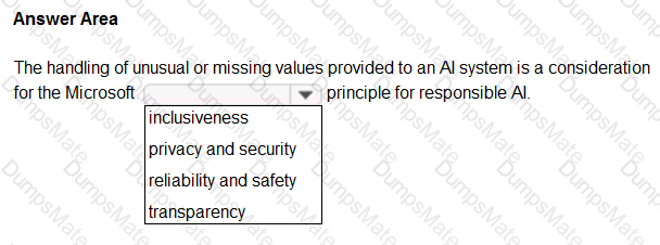 AI-900 Question 61