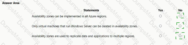 AZ-900 Answer 9