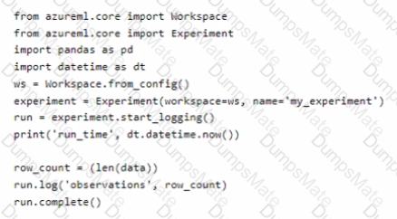 DP-100 Question 14