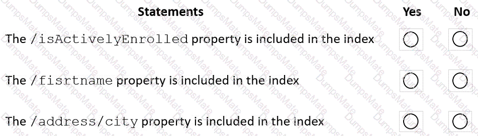 DP-420 Question 7