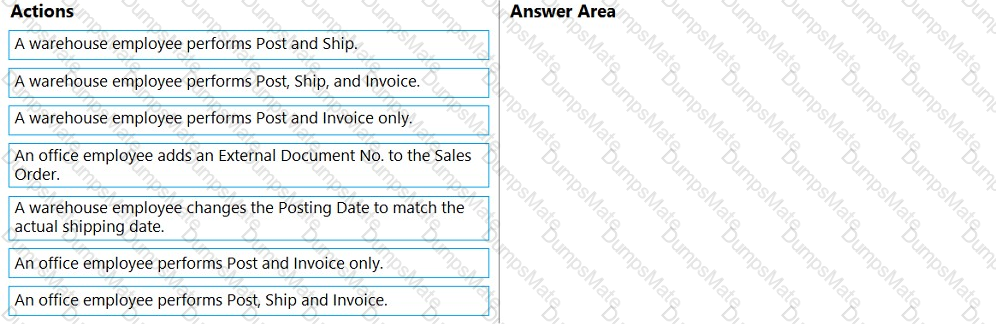 MB-800 Question 4