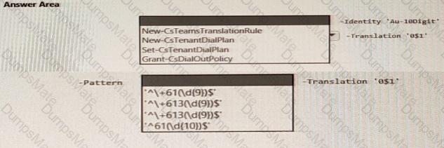 MS-721 Question 5