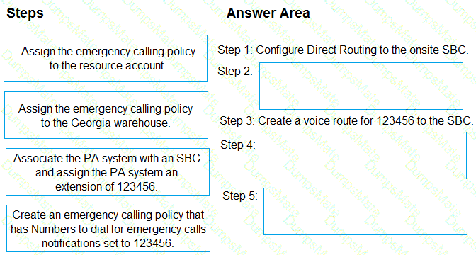 MS-721 Question 10