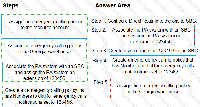 MS-721 Answer 10