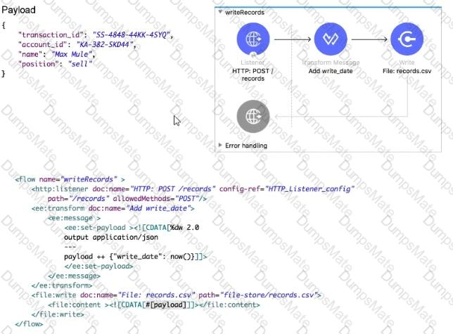 Salesforce-MuleSoft-Developer-I Question 12