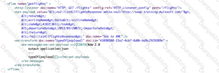 Salesforce-MuleSoft-Developer-I Question 48
